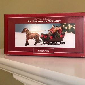 St. Nicholas Square Village Collection - Sleigh Ride